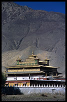 In the middle of a sandy valley and approached via a beautiful river crossing, Samye Monastery is deservedly the most popular destination in the Lhasa region. Tibet, China