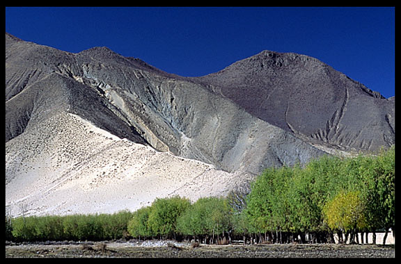 Landscape at Samye Monastery.